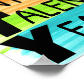 Diversité Arc en Ciel Poster (Coin)