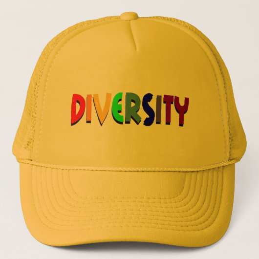 Diversité Casquette arc-en-ciel (Devant)