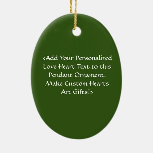 Diversité Coeurs DEI Vacances Cadeaux Ornements (Dos)