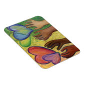 Diversité, équité et inclusion (DEI) Fridge Magnet (Côté Droit)