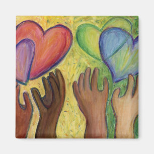 Diversité, équité et inclusion (DEI) Fridge Magnet
