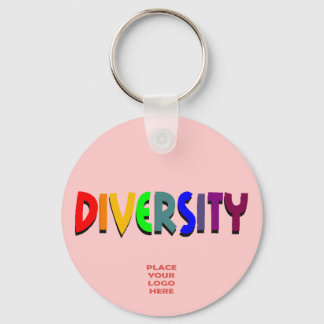 Diversiteit Aangepaste Baby roze Sleutelhanger