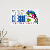 Diversiteit Aanvaardbaar Poster voor aanmoediging (Keuken)