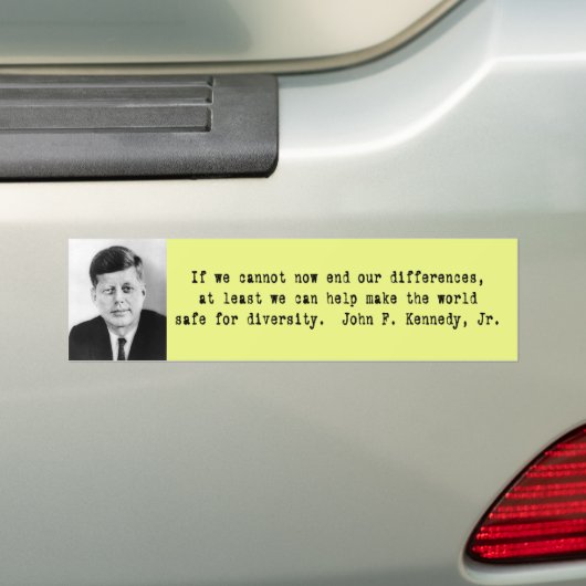Diversiteit Bumpersticker (Op auto)