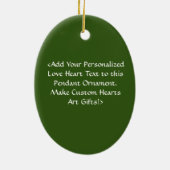 Diversiteit DEI Hearts Holiday Gift Ornament (Achterkant)