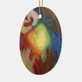 Diversiteit DEI Hearts Holiday Gift Ornaments Keramisch Ornament (Links)