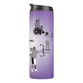 Diversiteit Design Archery Tumbler Thermosbeker (Geroteerd rechts)