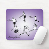 Diversiteit Design Tennis Mouse Mat Muismat (Met muis)