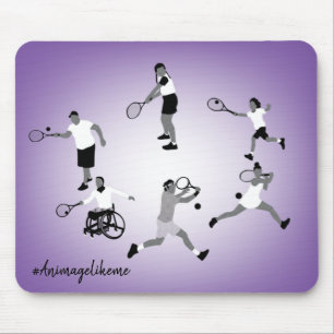 Diversiteit Design Tennis Mouse Mat Muismat