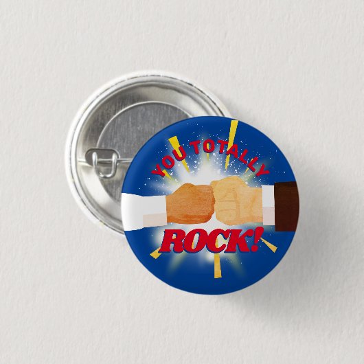 Diversiteit eerste bump werknemer recognition awar ronde button 3,2 cm (Voorkant /achterkant)