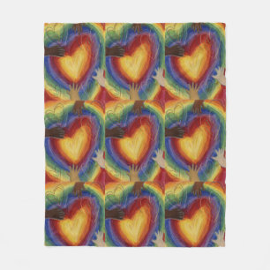 Diversiteit, eigen vermogen, inclusief rugleuning fleece deken