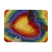 Diversiteit, Eigen vermogen & Inclusion (DEI) Frid Magneet (Horizontaal)