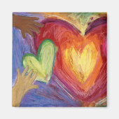 Diversiteit, Eigen vermogen & Inclusion (DEI) Frid Magneet (Voorkant)