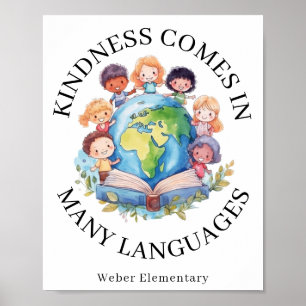 Diversiteit en Inclusie Vriendelijkheid Poster