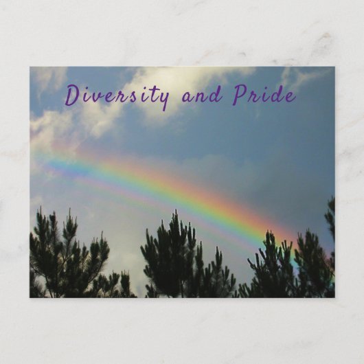 Diversiteit en Pride Briefkaart (Voorkant)