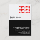 Diversiteit en uniformiteit 02 visitekaartje (Achterkant)