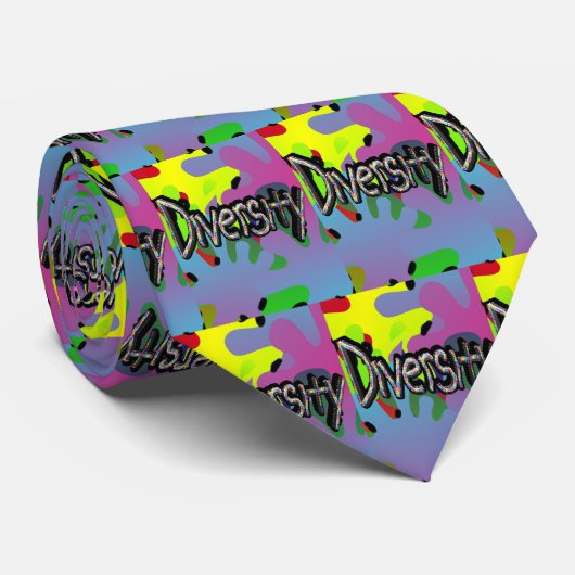 Diversiteit in woorden Stropdas (Opgerold)