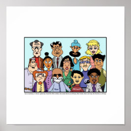 Diversiteit is Cool poster! Poster