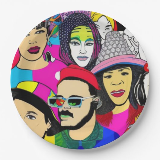 Diversiteit is Fun Papieren Bordje (Voorkant)