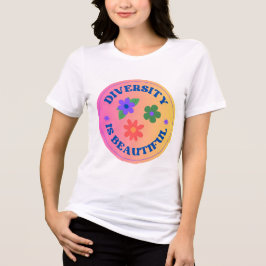 Diversiteit is mooi Tri-Blend shirt