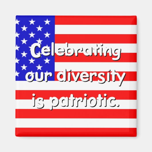 Diversiteit is patriottisch magneet (Voorkant)
