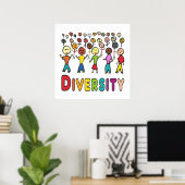 Diversiteit Poster (Thuiskantoor)