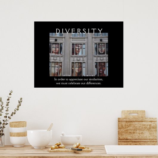 Diversiteit Poster (Keuken)