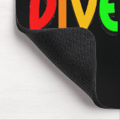 Diversiteit (regenboog) Mousepad (horizontale stij Muismat (Hoek)