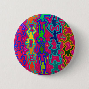 Diversiteit Ronde Button 5,7 Cm