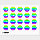 DIVERSITEIT RONDE STICKER (Vel)