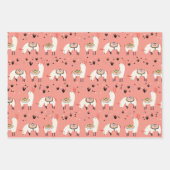 Diversiteit van Llamas Inpakpapier Vel (Voorkant)