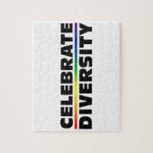 Diversiteit vieren legpuzzel (Verticaal)
