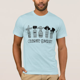 Diversiteit vieren t-shirt