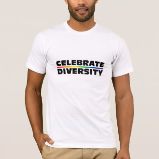 Diversiteit vieren t-shirt
