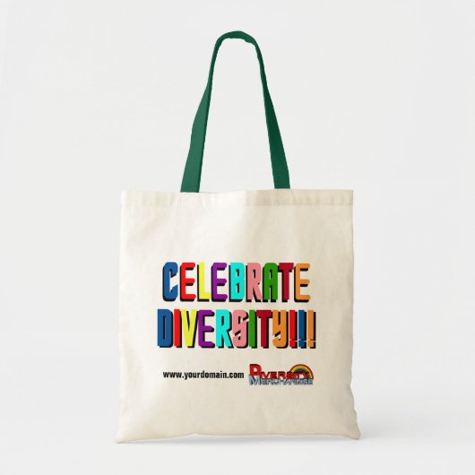 Diversiteit vieren tote bag (Voorkant)