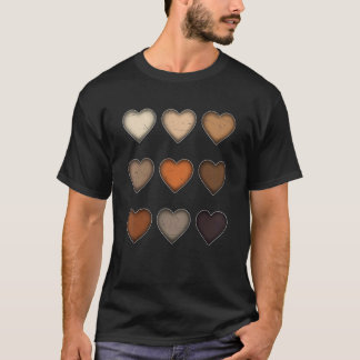 Diversiteit Vrouwen Kleurenempowerment Gelijkheid T-shirt