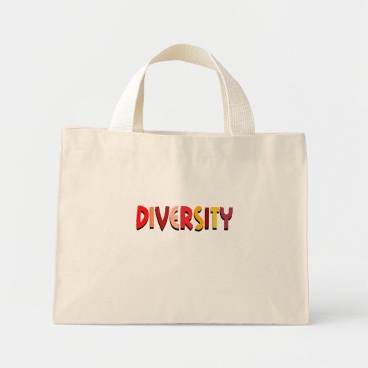 Diversity Bag Mini Tote Bag (Voorkant)