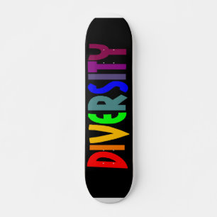 Diversity (Black) Skateboard
