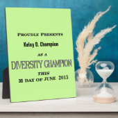 Diversity Champion Plaque (Côté)