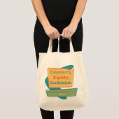 Diversity Equity Inclusion; American Values 1964 Y Tote Bag (Voorkant (product))