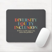 Diversity Equity Inclusion  Muismat (Met muis)