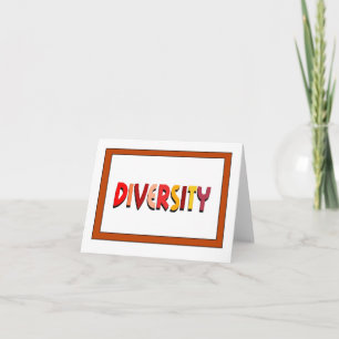 Diversity Note Kaart