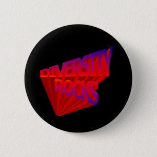 Diversity Rocks Button