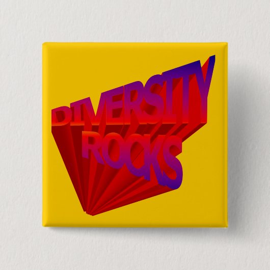 Diversity Rocks Button (Voorkant)