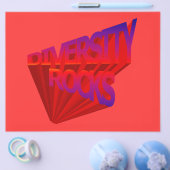 Diversity Rocks Flyer-Sjabloon Flyer (Enkel)