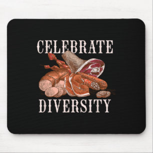 Diversity vieren Bbq Vlees roken Byrbecue Rook Muismat