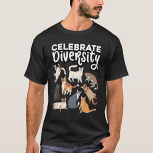 Diversity Vieren Katten Houden Van Speelgoed Vacht T-shirt