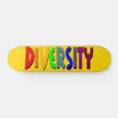 Diversity (Yellow Gold) Skateboard (Horz)