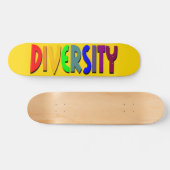 Diversity (Yellow Gold) Skateboard (Horz)