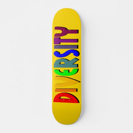 Diversity (Yellow Gold) Skateboard (Devant)